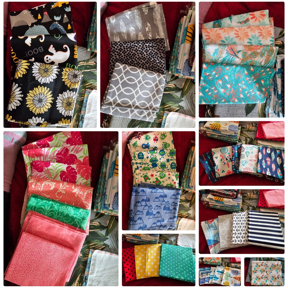 Mixed Fat Quarter Bundle (45 Pieces)